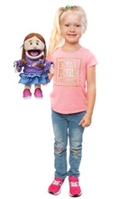 Load image into Gallery viewer, Amy, Girl Puppet, Peach Skin (14")
