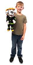 Load image into Gallery viewer, Dalmatian Firedog Puppet, Dark Coat (14")
