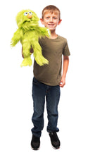 Load image into Gallery viewer, Monster Puppet, Green (14")
