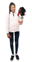 Load image into Gallery viewer, Sierra, Girl Puppet, Black (14")
