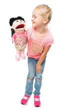Load image into Gallery viewer, Susie, Girl Puppet, Peach Skin (14")
