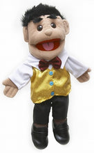 Load image into Gallery viewer, Hispanic Boy Pupppet, With Vest (14")
