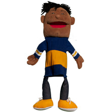 Load image into Gallery viewer, Double Face Boy Puppet (14") (Black)
