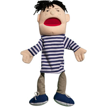 Load image into Gallery viewer, Double Face Boy Puppet (14") (Asian)
