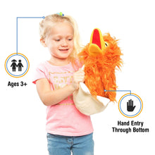 Load image into Gallery viewer, Hatching Silly Bird Puppet (14")
