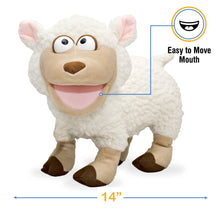 Load image into Gallery viewer, Silly Lamb Puppet (14")
