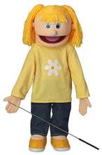 Load image into Gallery viewer, Katie, Girl Puppet, Peach Skin (25")
