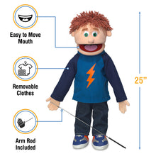 Load image into Gallery viewer, Tommy, Boy Puppet, Peach (25")
