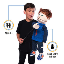 Load image into Gallery viewer, Tommy, Boy Puppet, Peach (25")
