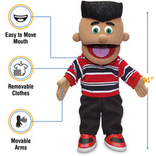 Load image into Gallery viewer, Jose, Hispanic Boy Puppet (14")
