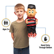 Load image into Gallery viewer, Jose, Hispanic Boy Puppet (14")
