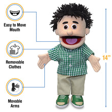 Load image into Gallery viewer, Kenny, Boy Puppet, Peach Skin (14")
