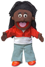 Load image into Gallery viewer, Sierra, Girl Puppet, Black (14")
