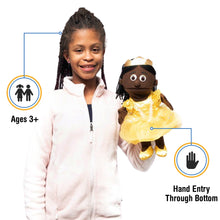 Load image into Gallery viewer, Princess Puppet, Black (14")
