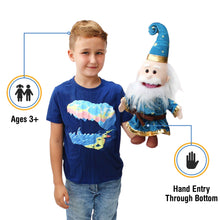 Load image into Gallery viewer, Wizard Puppet (14")
